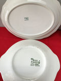Set of four ceramic dinner plates with assorted patterns - thumbnail 2 of 3