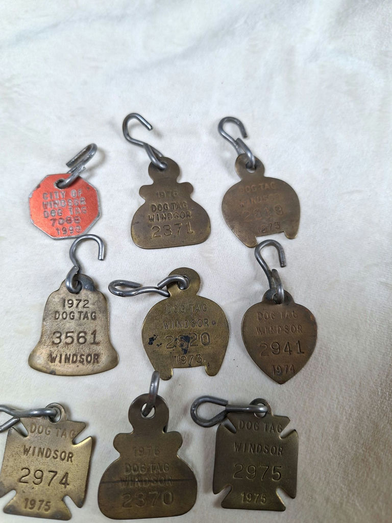 Vintage Windsor Dog Tags Collection 1970s - image 2 of 4