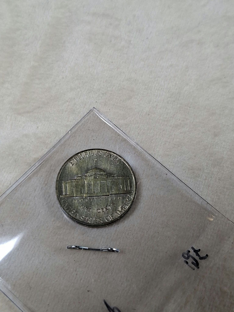 1944-P WWII Era US Silver Nickel Coin - image 2 of 5