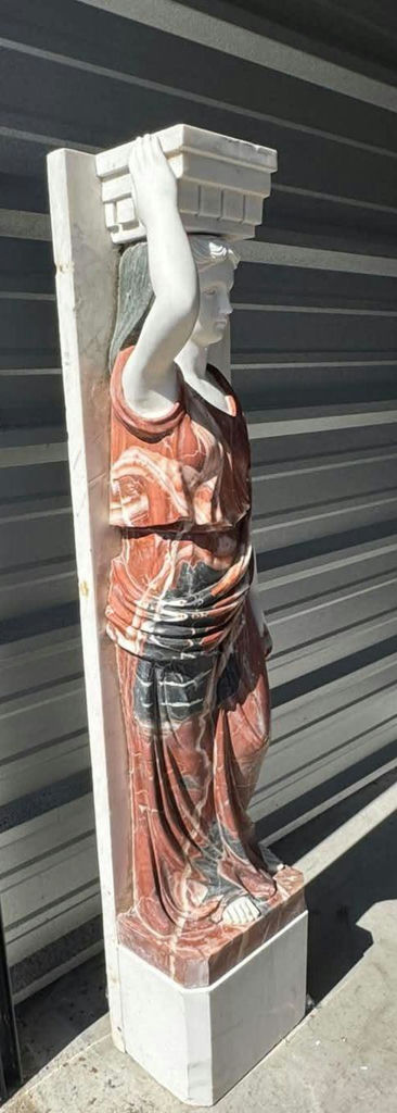 Stunning Life-Size MARBLE Garden Statue Goddess, SUPER HEAVY! - image 2 of 4