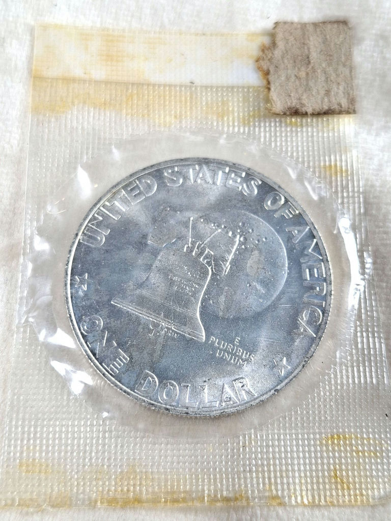 1976-S Eisenhower Silver Dollar Coin USA, UNCIRCULATED - image 2 of 5