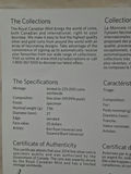 2014 Royal Canadian Mint Fine (.999) Silver Lynx $20 Coin with Certificate - thumbnail 3 of 4