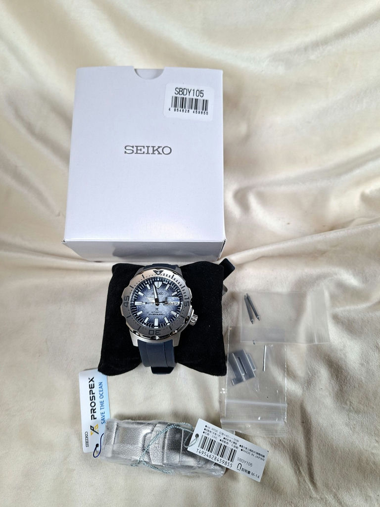 Seiko Prospex Save the Ocean Special EDITION Automatic Diver Watch SBDY105, With Box! - image 1 of 9