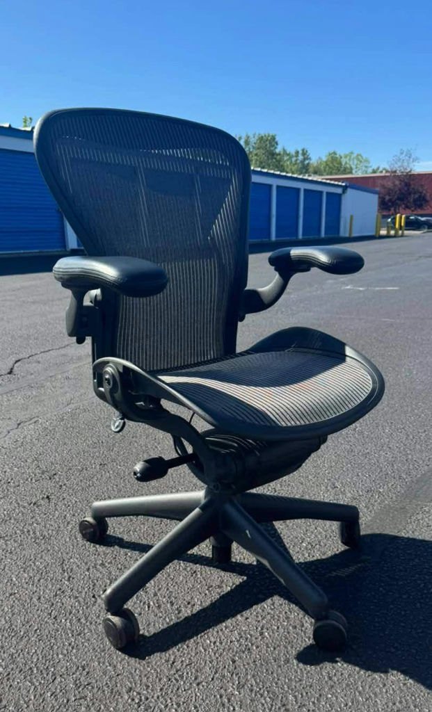 Ergonomic Herman Miller Mesh back office chair, Like New! - image 1 of 7