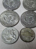 Collection of U.S. Silver Coins, 4 Half Dollars, Quarter Dollar, And Nickel - thumbnail 5 of 5
