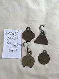 Vintage Windsor Brass Dog Tag Licenses - thumbnail 1 of 5