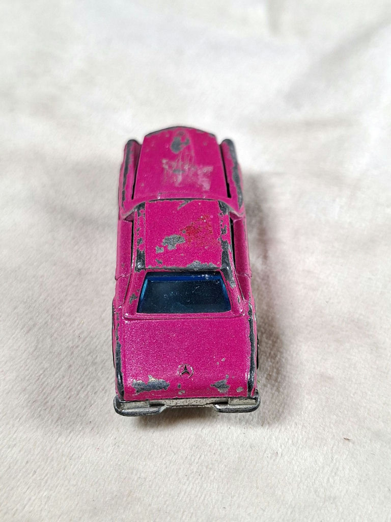 RAREST 1973 Hot Wheels Redline Pink Mercedes 280SL - image 6 of 6