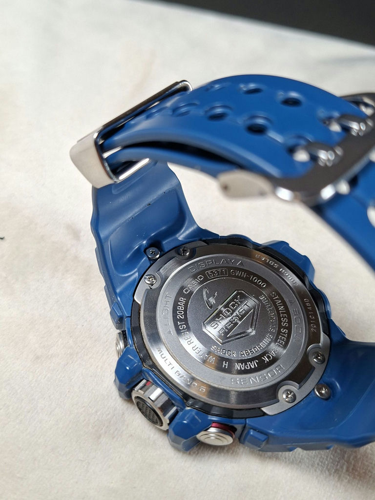Casio G-Shock Blue Wristwatch with Manual, Box Might Not Be Matching With Watch - image 8 of 11