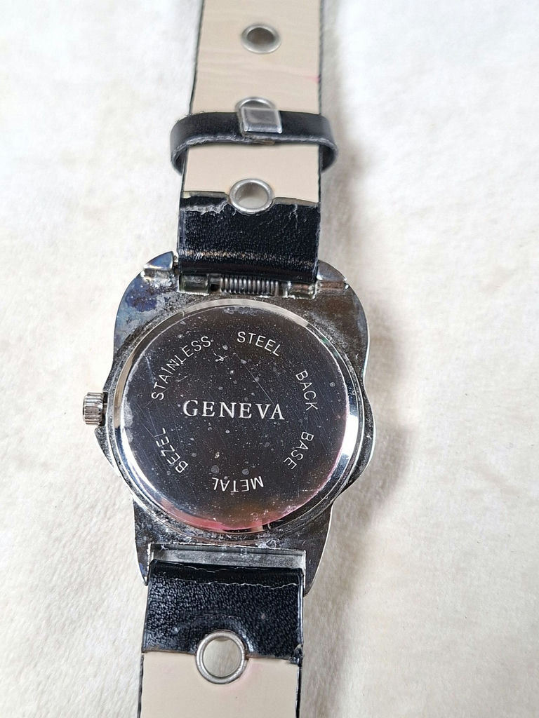 Geneva Quartz Skull Wristwatch, Perfect For Halloween - image 4 of 5