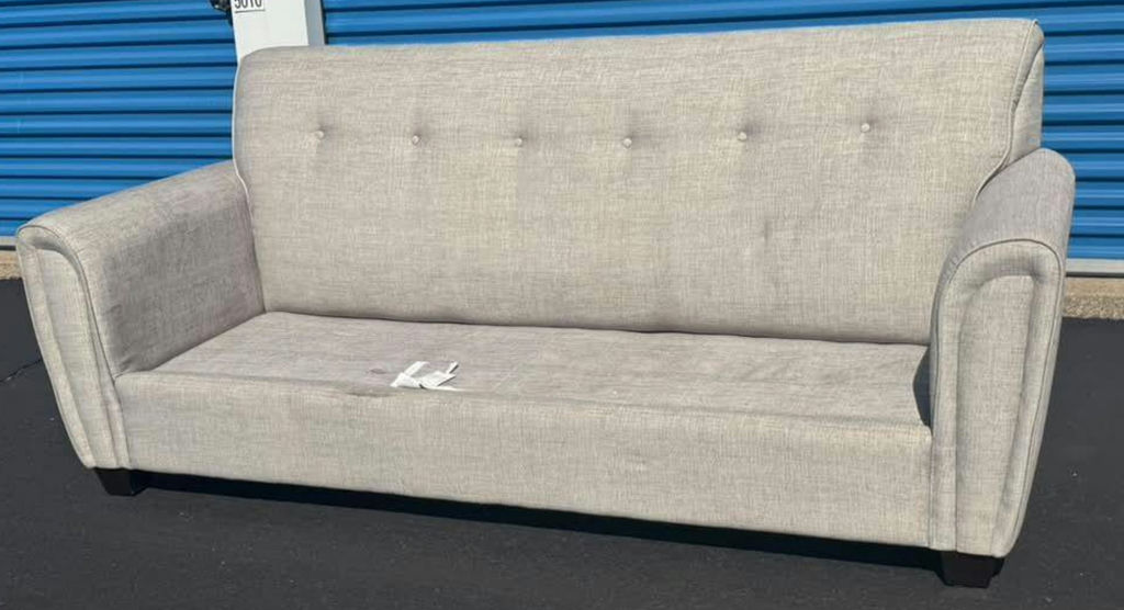 Excellent Condition Grey Sofa, 7ft, Clean and Nice! - image 5 of 5