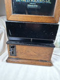 International Business Machines Co. Wooden Wall Punch In Clock, Restored And In Working Condition - thumbnail 2 of 10
