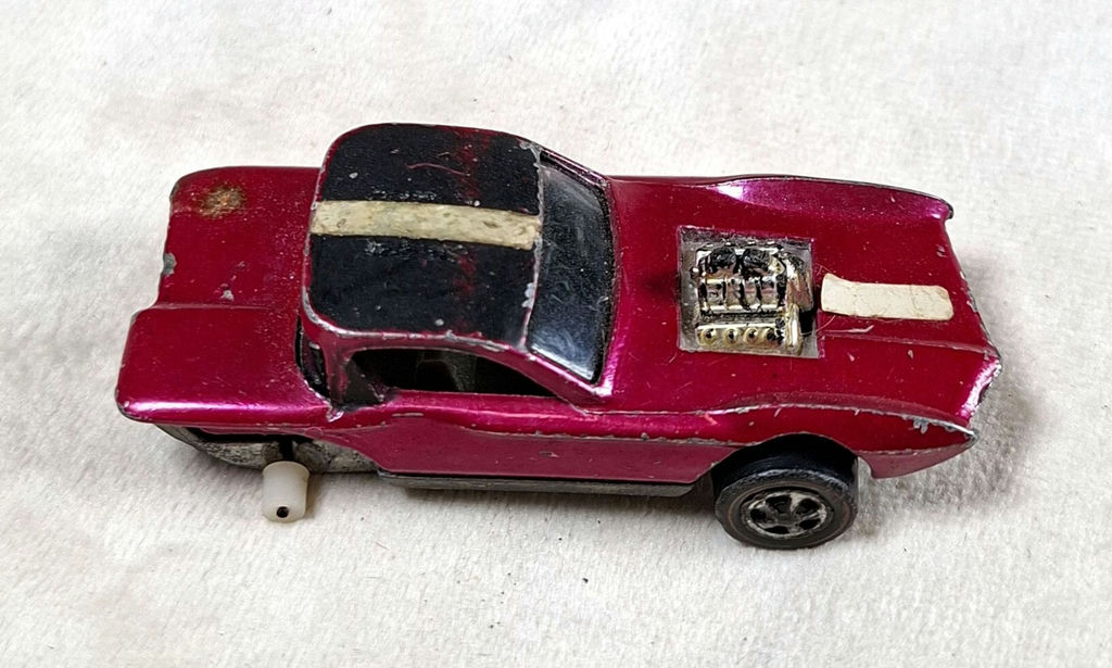 Rare Pink Hot Wheels Redline 1968 Python - image 3 of 6