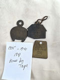 Vintage Windsor Dog Tax Tags 1930s-1940s - thumbnail 1 of 3