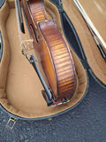 Antique Lifton Violin with Bow and Hard Case, Great Decor Piece, Needs Repairs To Be Playable - thumbnail 9 of 12