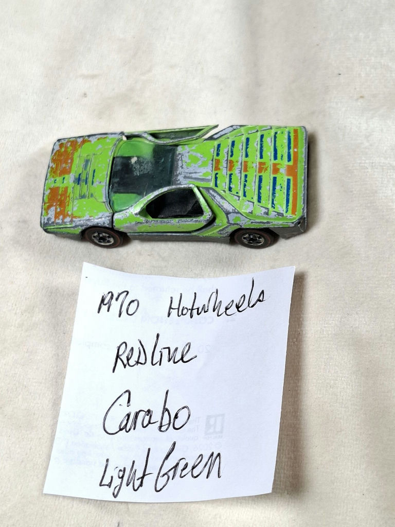 1970 Hot Wheels Redline Carabo Die-Cast Car - image 1 of 7