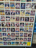 UNCUT SHEET of Vintage MLB Baseball Cards, FRAMED - thumbnail 5 of 7