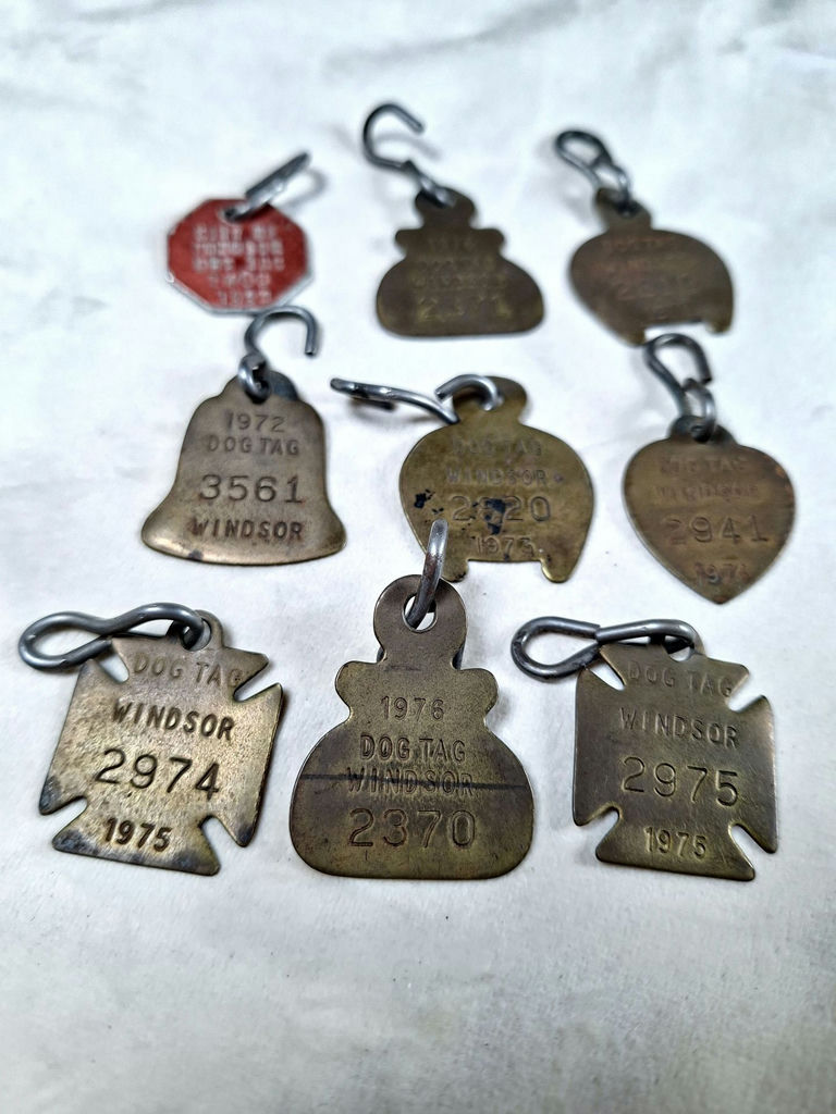 Vintage Windsor Dog Tags Collection 1970s - image 3 of 4