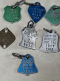 Vintage City of Windsor Dog Tags and Rabies Vaccination Tag - thumbnail 4 of 5