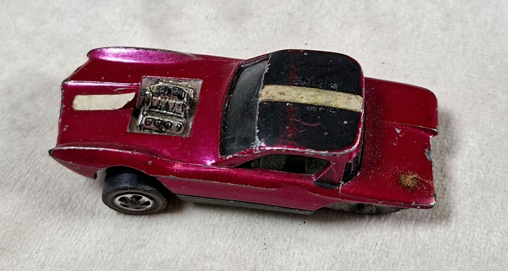 Rare Pink Hot Wheels Redline 1968 Python - image 2 of 6
