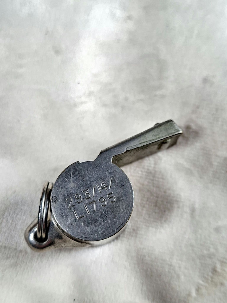 Vintage A.M. 23/230 Metal Whistle - image 6 of 6