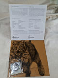 2014 Royal Canadian Mint Fine (.999) Silver Lynx $20 Coin with Certificate - thumbnail 1 of 4
