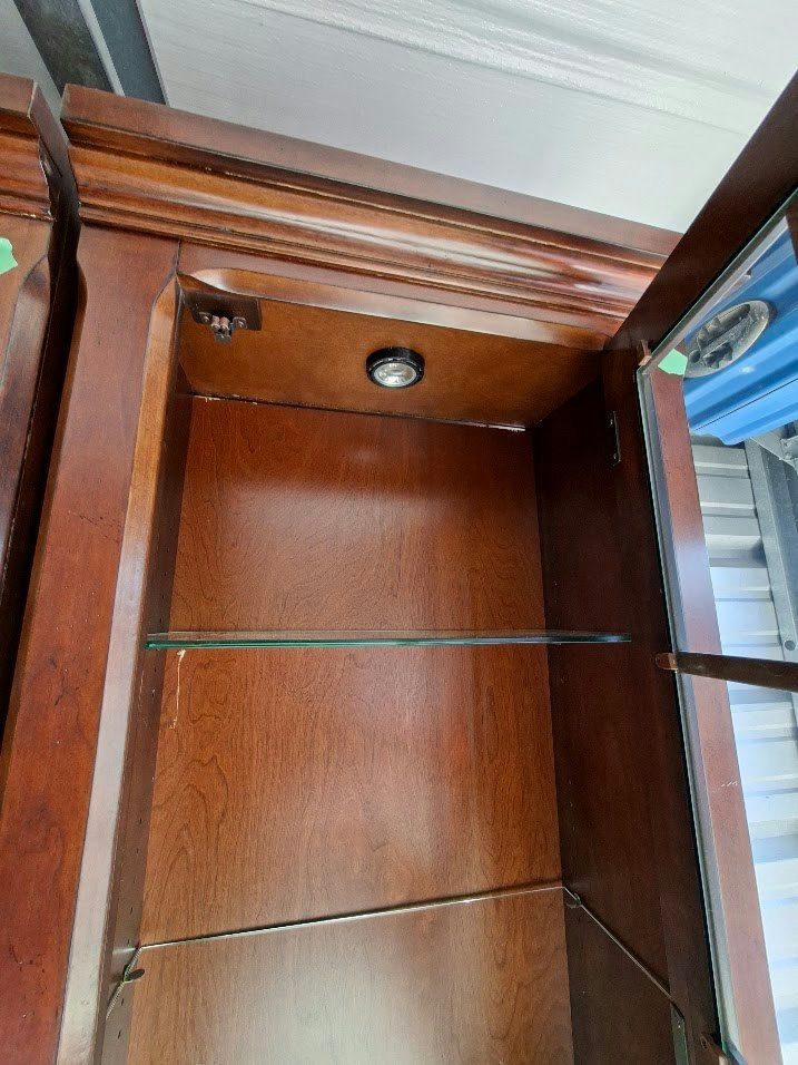 MASSIVE Stunning Solid Wood Wall Unit, Hawaiian Wood, With Storage and Display Space! - image 4 of 6