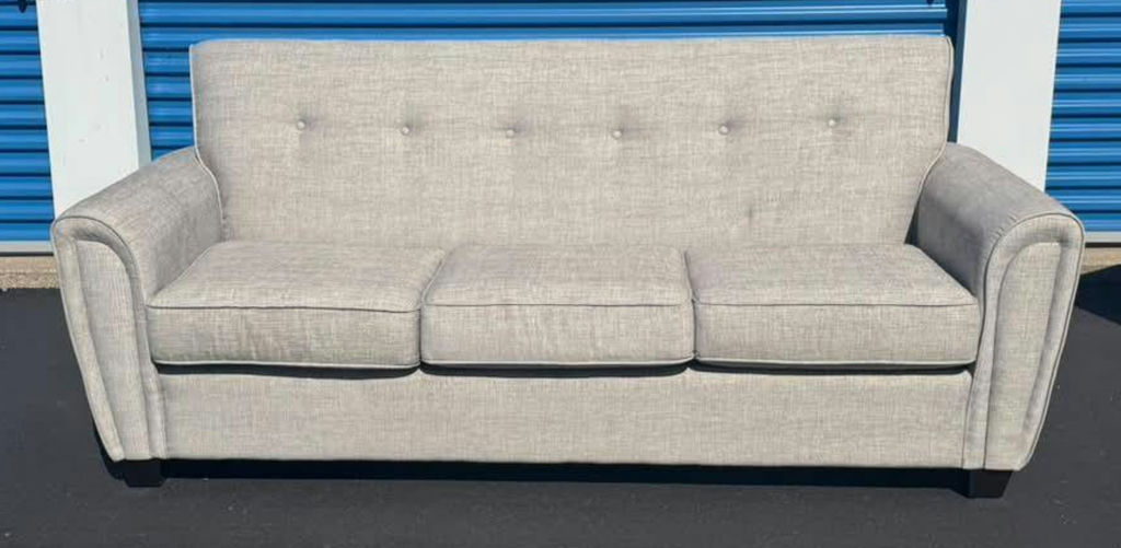 Excellent Condition Grey Sofa, 7ft, Clean and Nice! - image 1 of 5