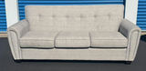 Excellent Condition Grey Sofa, 7ft, Clean and Nice! - thumbnail 1 of 5