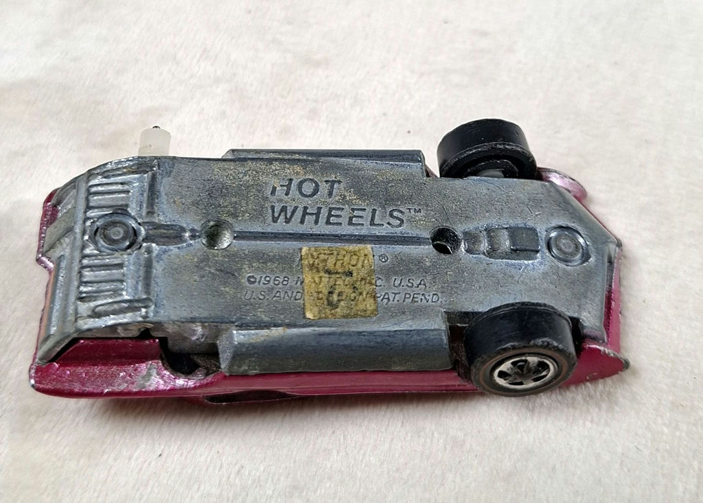 Rare Pink Hot Wheels Redline 1968 Python - image 6 of 6