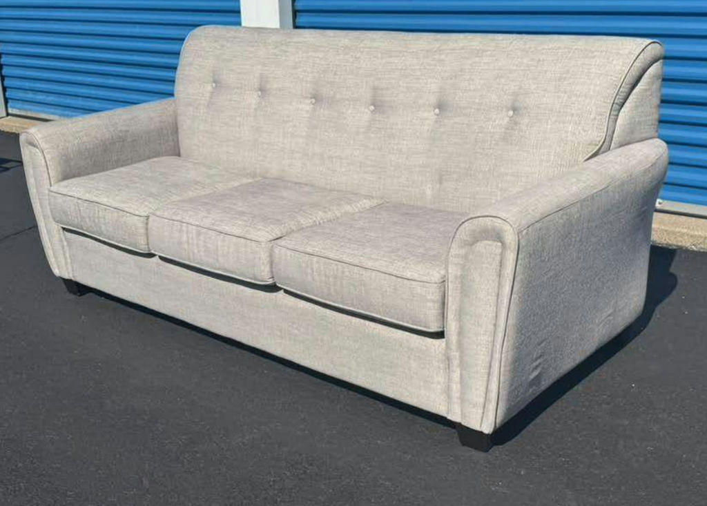 Excellent Condition Grey Sofa, 7ft, Clean and Nice! - image 2 of 5