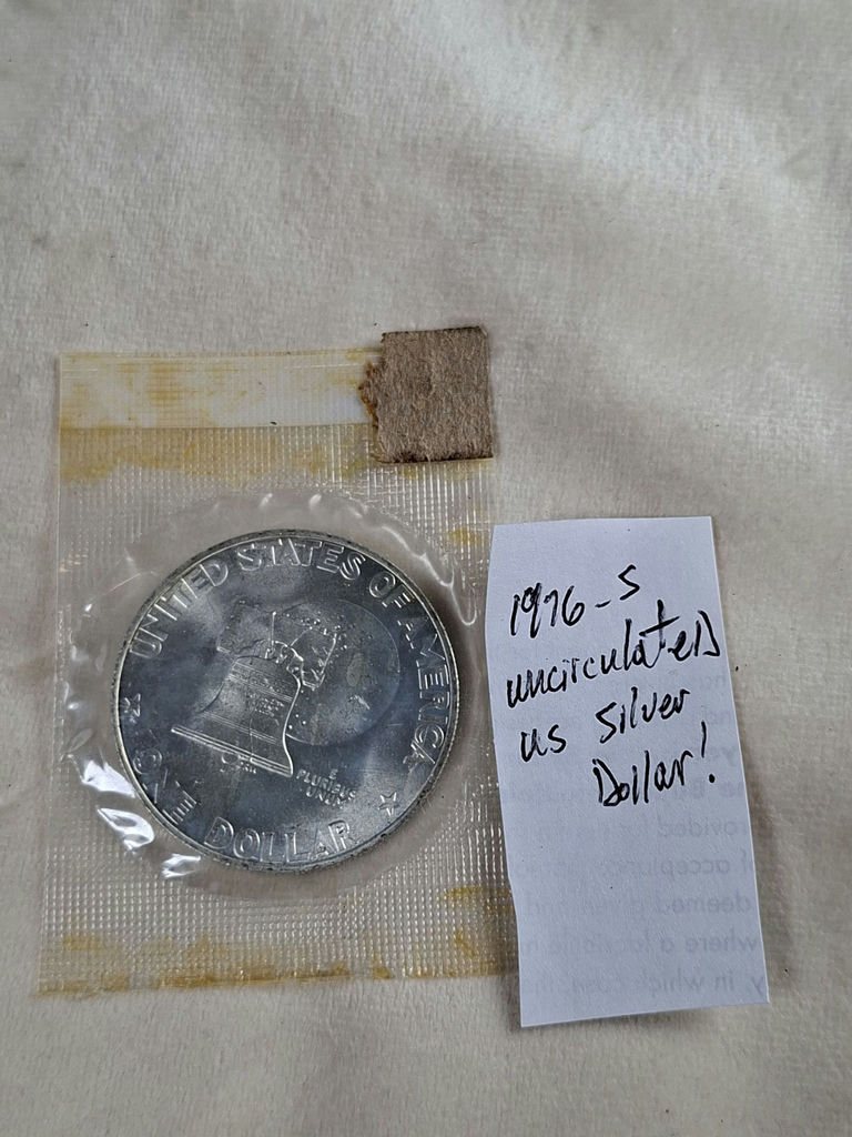 1976-S Eisenhower Silver Dollar Coin USA, UNCIRCULATED - image 1 of 5