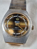 Vintage Seiko Electra Election 360 Wristwatch, With Gems On Dial - thumbnail 2 of 7