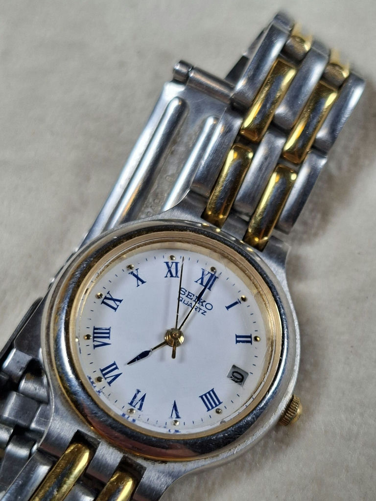 Seiko Quartz Ladies Wristwatch Stainless Steel - image 7 of 7