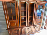 MASSIVE Stunning Solid Wood Wall Unit, Hawaiian Wood, With Storage and Display Space! - thumbnail 2 of 6