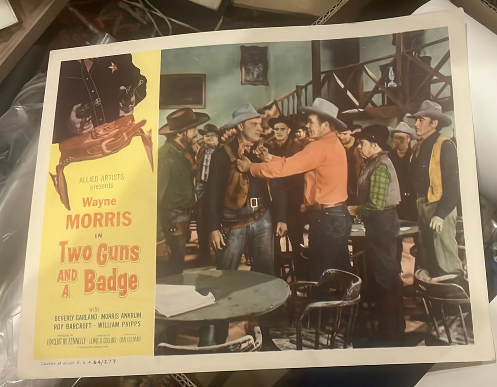 10 Movie Lobby Cards 1950s And 1960s Westerns Lon Chaney - image 10 of 10