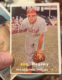 (2)1957 Topps Baseball Cards - thumbnail 2 of 6