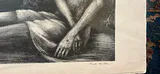 Earle Miller 1948 Print Of Christ Before The Resurrection - thumbnail 3 of 3