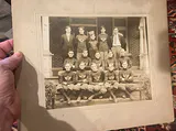 Cabinet Photo 1910 Of The Quaker Athletic Association High School Champions Pennsylvania - thumbnail 1 of 4