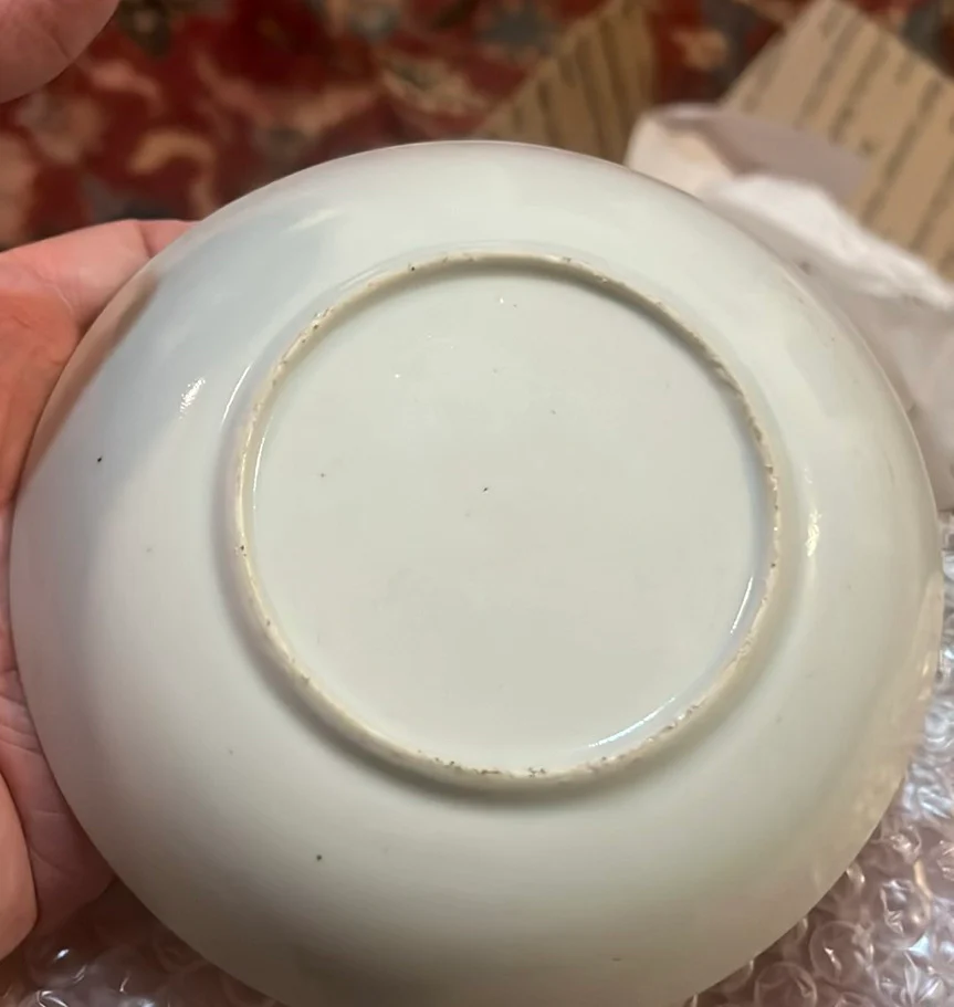 Qing Dynasty Saucers Export Famille Rose 18th Century - image 8 of 8