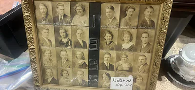 Lisbon Maine Class Of 1935 Photo Yearbook - Image 1 of 4