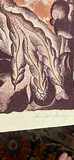 Arnulfo Mendoza Signed Screen Print Of A Wedding Invitation 1987 - thumbnail 6 of 6
