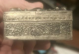 Jewell Silver Colored Box With Agates And Malachite - thumbnail 3 of 8