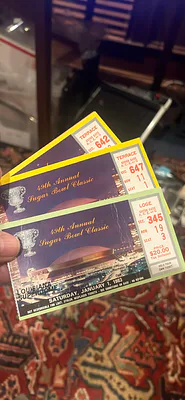 5 ticket Stubs 1983 Sugar Bowl Penn State Over Georgia - Image 1 of 7