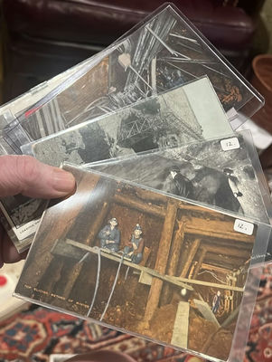 Lot Of Antique Coal mining Postcards - Image 1 of 17
