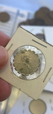 1919 Hobo Carved Lincol Penny - Image 1 of 2