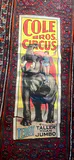 Teddy The Jumbo Elephant, Cole Brother Circus Poster - thumbnail 1 of 3