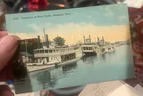 Lot 5 Antique Riverboat Steamboat Postcards - thumbnail 8 of 11