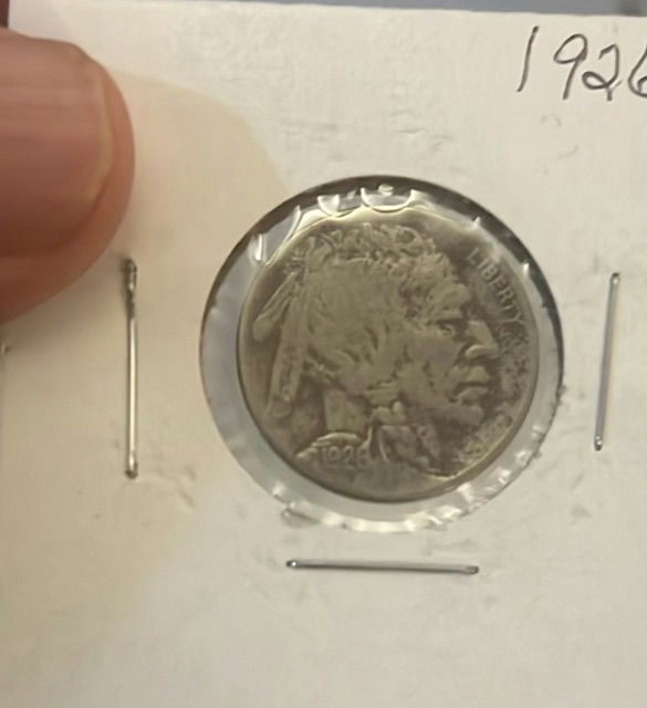 1926 (6) US Buffalo Nickels - image 2 of 13