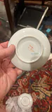 Barvarian La Reine Hand Painter Yellow Rose Saucers - thumbnail 7 of 7