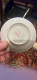 Barvarian La Reine Hand Painter Yellow Rose Saucers - thumbnail 6 of 7
